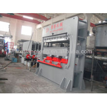 Wood moulding press machine for door frame/profile